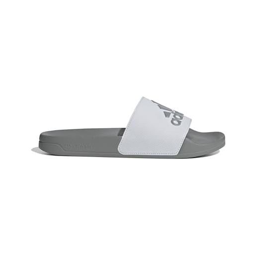 adidas adilette doccia, diapositive unisex-adulto, dash grey ch solid grigio ch solid grigio, 42 eu