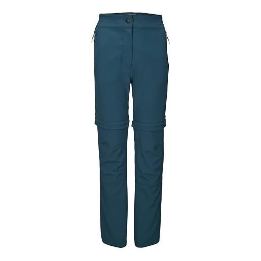 Killtec ragazze pantaloni funzionali/pantaloni outdoor con gambe staccabili kos 342 grls pnts, navy blue, 152, 41722-000
