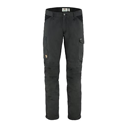Fjallraven 86550-030-550 kaipak trousers m pantaloncini uomo dark grey-black taglia 56/r