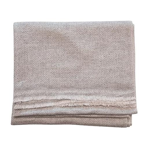 yanopurna sciarpa in cashmere 100% lana cashmere, 68x190 cm, sciarpa in cashmere tessuta a mano dal nepal, unisex, lavaggio a mano, grigio scuro, motivo a quadri