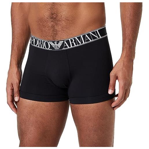 Emporio Armani underwear men's boxer soft modal, uomini, black, 