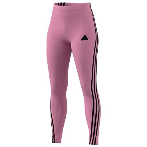 adidas w fi 3s legging pantaloni aderenti (1/1), bliss pink, m donna