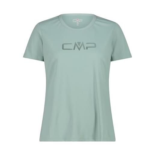 CMP - t-shirt da donna, jade, 50