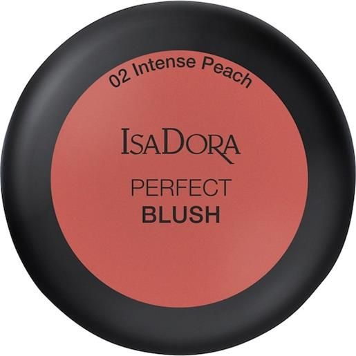 Isadora trucco del viso blush perfect blush 02 intense peach