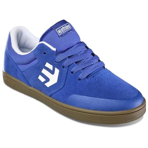 Etnies kids marana, scarpa da skate, royal/white, 35.5 eu