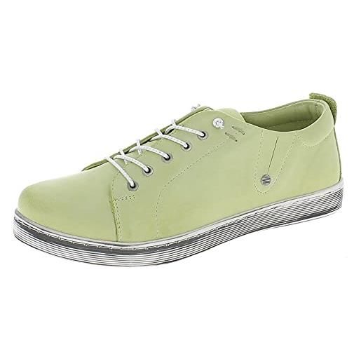 Andrea Conti 0347891 scarpe stringate donna, schuhgröße_1: 42, farbe: verde