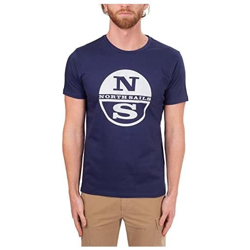NORTH SAILS - t-shirt uomo regular con logo stampato - taglia m
