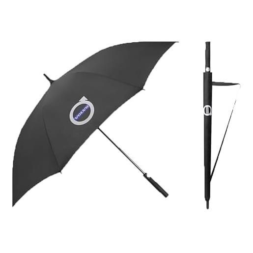 ZEBWAY pieghevole viaggio antivento ombrello pioggia, per volvo inverso portatile compatto ombrelli