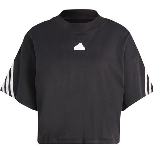 Adidas sporteswear future icons 3 stripes t-shirt crop donna