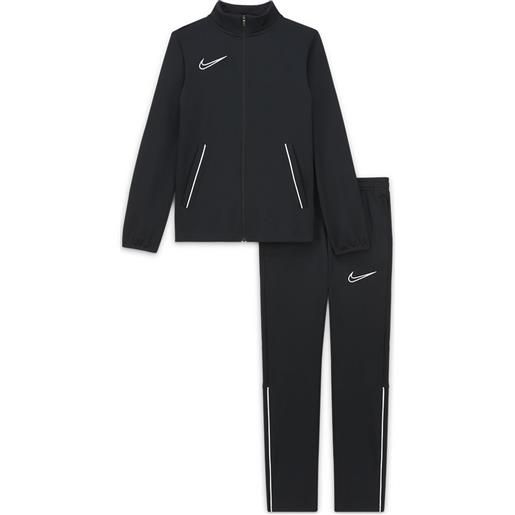 Nike dri fit academy knit track suit nero 8-9 years ragazzo