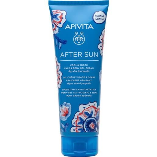 Apivita after sun gel-crema doposole viso e corpo fresco e lenitivo edizione limitata 200ml