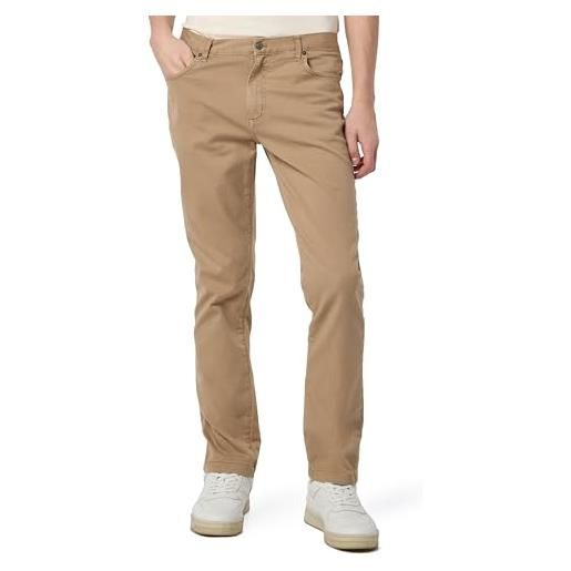 Tommy Hilfiger jeans uomo denton elasticizzati, beige (batique khaki), 32w/34l