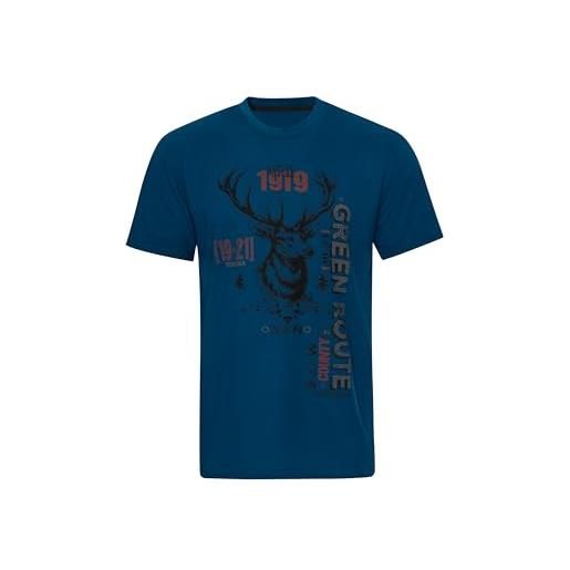 Trigema 639253121 t-shirt, zaffiro c2c, m uomo