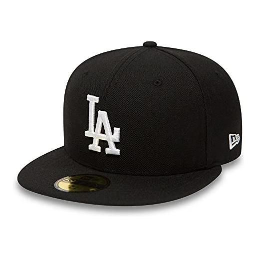 New Era los angeles dodgers cap 59fifty basecap baseball fitted kappe mlb schwarz - 8-64cm (xxl)