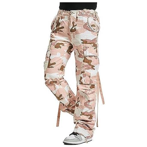 Brandit 11001 pantaloni, candy camo, 33 donna