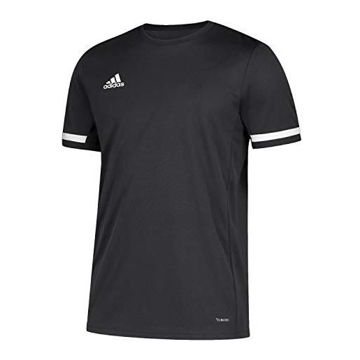adidas team 19, maglia bambino, black/white, 176