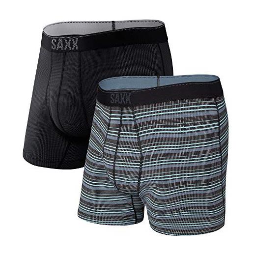 SAXX Underwear Co. saxx - boxer da uomo con supporto integrato ball. Park pouch - confezione da 2 - - medium