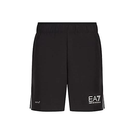 EA7 emporio armani ventus7 pro board shorts - black-l