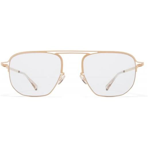 Mykita mmcraft013 499 squadrati - occhiali da sole unisex oro