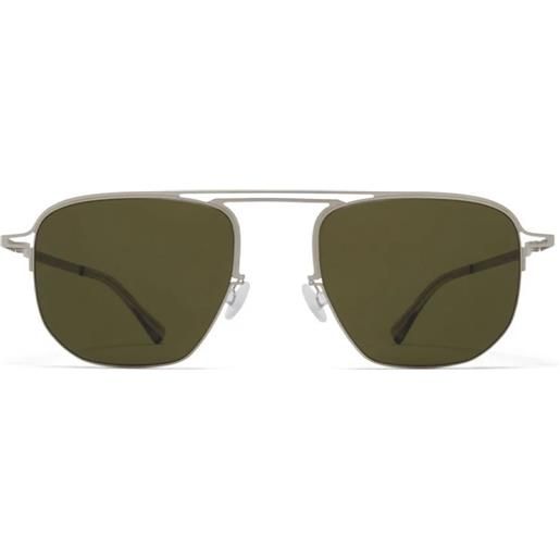 Mykita mmcraft013 470 squadrati - occhiali da sole unisex argento