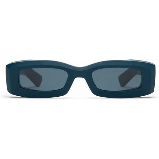 Etudes echange rettangolari - occhiali da sole unisex blu