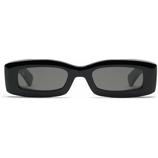 Etudes echange rettangolari - occhiali da sole unisex nero