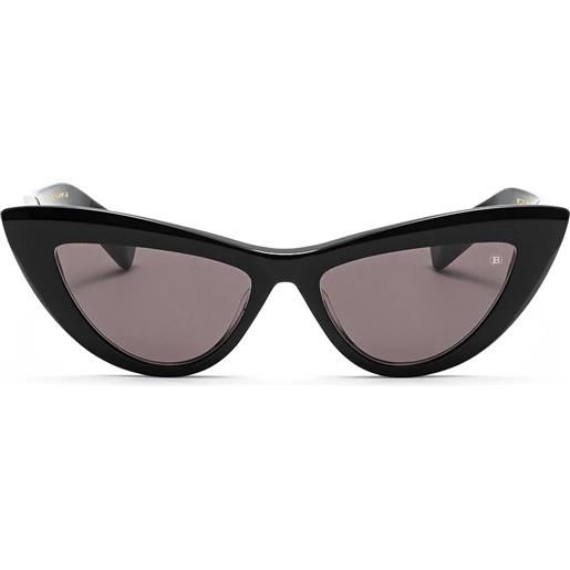 Balmain jolie bps-135a gld-blk cat-eye - occhiali da sole nero