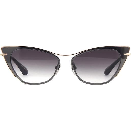 Dita Eyewear dita von teese dts522 01 cat-eye - occhiali da sole donna oro nero