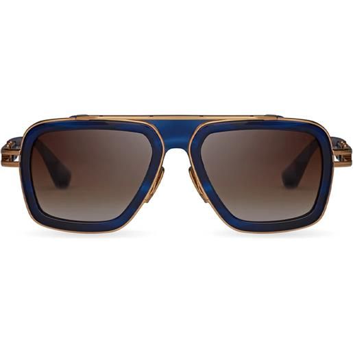 Dita Eyewear lxn-evo dts403-a blue-gld navigator - occhiali da sole unisex blu oro