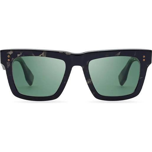 Dita Eyewear mastix dts712-a 03 rettangolari - occhiali da sole unisex tartarugato nero