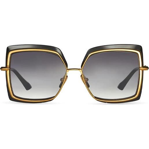 Dita Eyewear narcissus dts503 01 squadrati - occhiali da sole donna nero