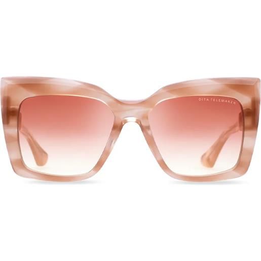 Dita Eyewear telemaker dts704-a 04 farfalla - occhiali da sole donna rosa