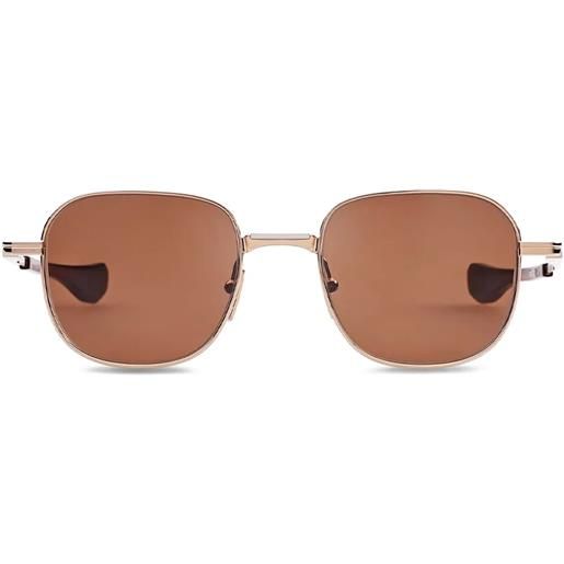Dita Eyewear vers-two dts151-a 01 squadrati - occhiali da sole unisex oro