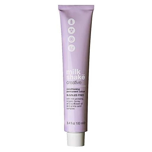 milk_shake creative conditioning permanent colour 100 ml 5.6/5r red light brown
