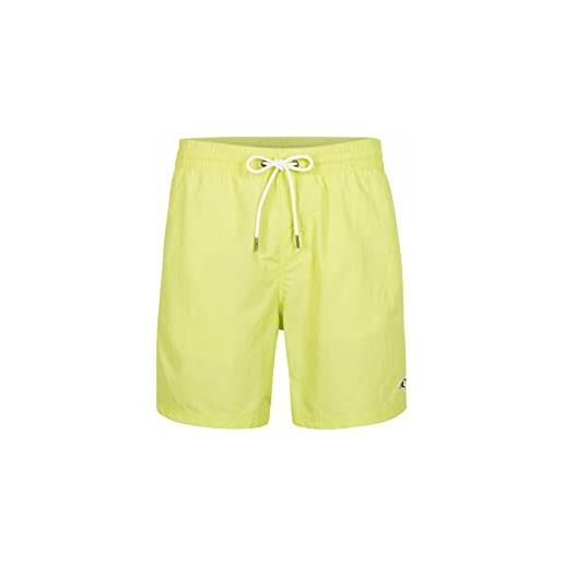 O'NEILL vert swim 16 shorts, costume da bagno da uomo, 12014 sunny lime, regular