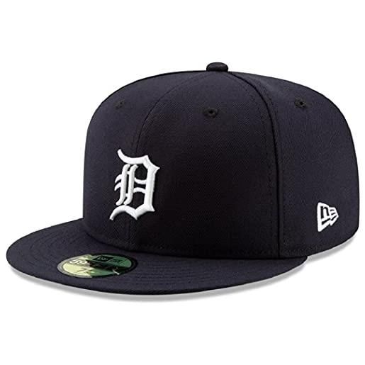New Era detroit tigers cap 59fifty basecap baseball fitted kappe mlb navy - 8-64cm (xxl)