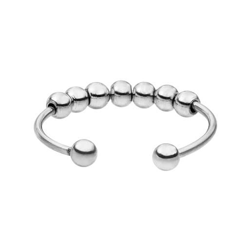 Purelei® anello shade anxiety - anello da donna impermeabile in acciaio inox durevole - anelli regolabili da 50 a 60 - gioielli alla moda per il tuo look personalizzato, gemma