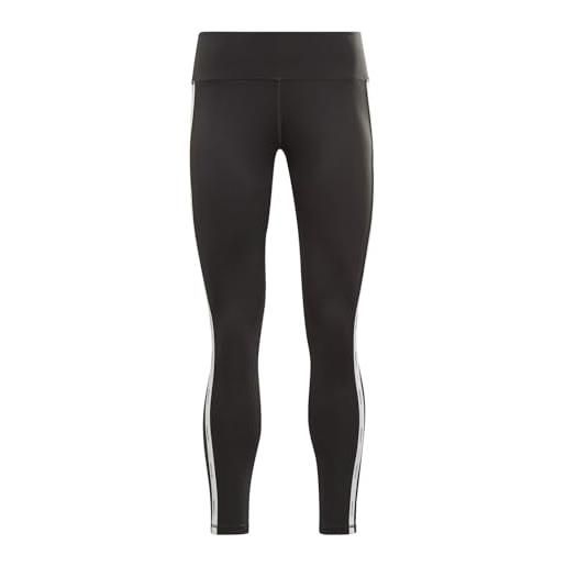 Reebok piping, maglie donna, black, xs