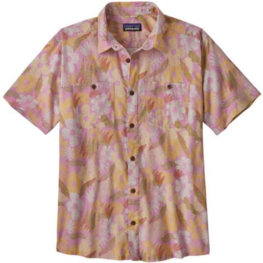PATAGONIA camicia back step uomo channeling spring/milkweed mauve