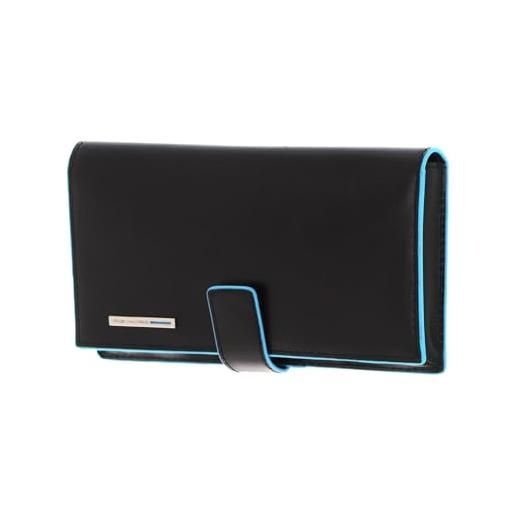 PIQUADRO blue square smartphone men´s wallet rfid nero