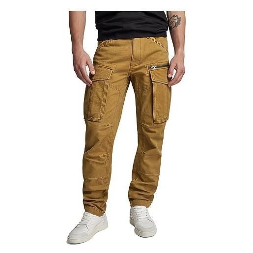 G-STAR RAW rovic zip 3d regular tapered pants, pantaloni uomo, marrone (tobacco d02190-d190-248), 29w / 30l