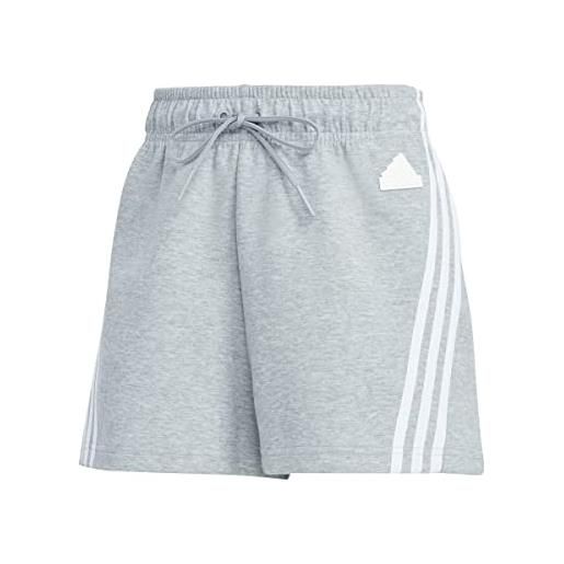 Adidas ic0521 w fi 3s short pantaloncini donna medium grey heather taglia l