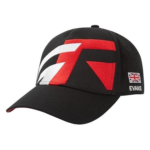 Toyota Gazoo Racing wrt team elfyn evans drivers cappellino da baseball - world rally championship wrc - merchandise ufficiale - nero/rosso/bianco