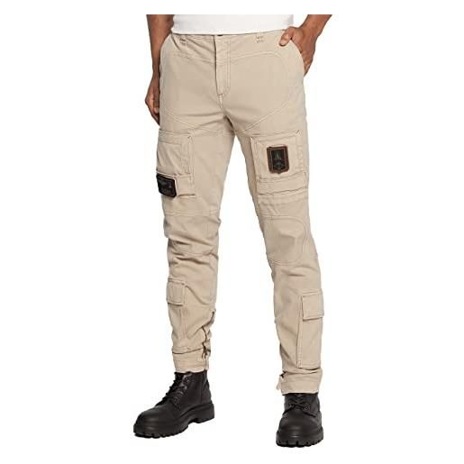 Aeronautica Militare - pantalone anti g da uomo 52, beige