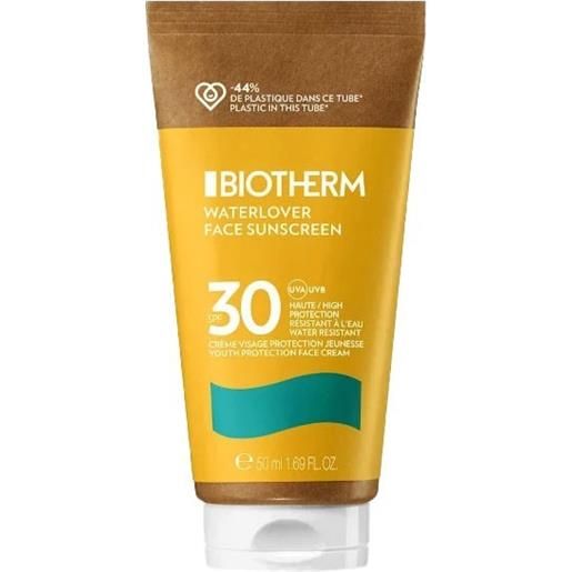 BIOTHERM waterlover face cream spf30 - protezione solare anti-età 50 ml