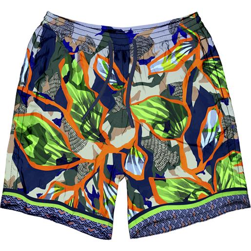 Zeybra portofino - pantaloncini jungle in seta