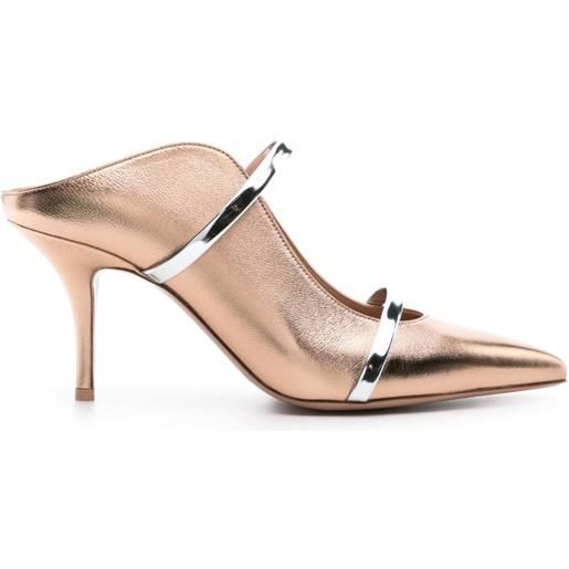 Malone Souliers mules maureen metallizzate 70mm - oro