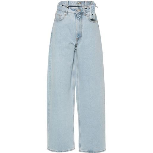 Y/Project jeans a gamba ampia - blu