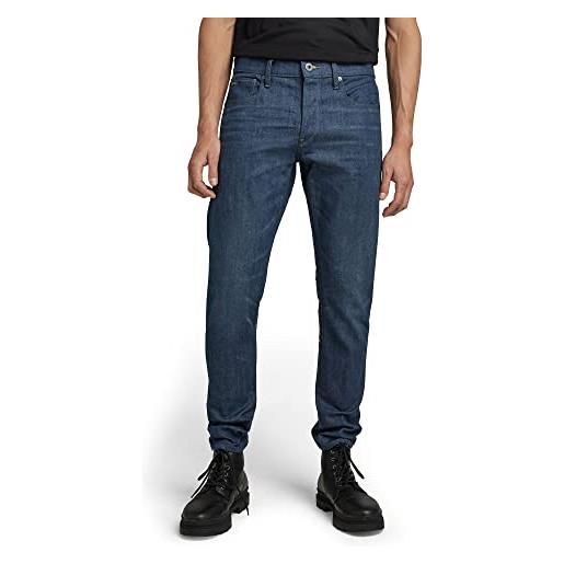 G-STAR RAW 3301 slim fit jeans, jeans uomo, nero (worn in leaden 51001-c922-c776), 27w / 32l