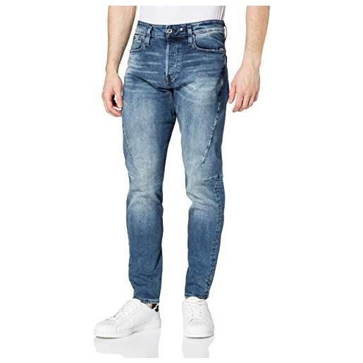 G-STAR RAW men's scutar 3d tapered jeans, blu (vintage azure d17711-c052-a802), 32w / 34l